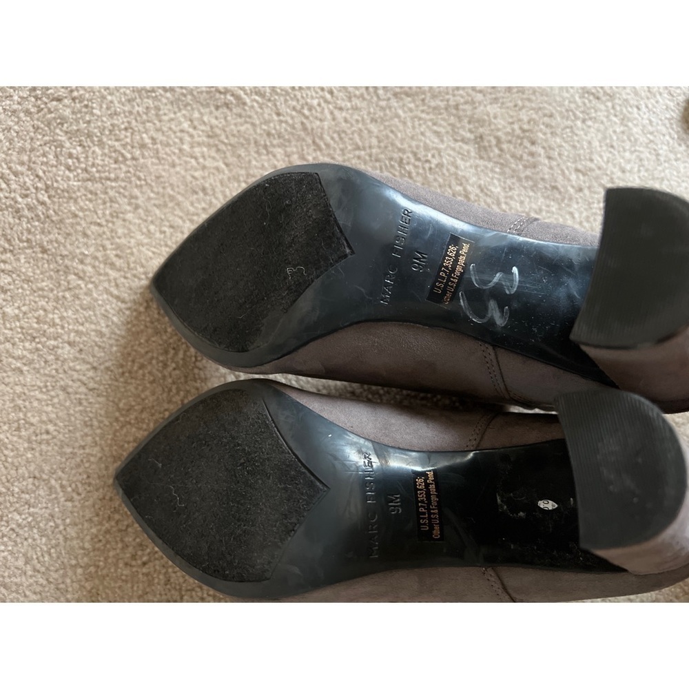 Marc Fisher Suede Booties - Picture 6 of 9
